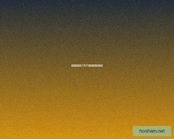 极限挑战与突破 DNF玩家如何迈向更高巅峰